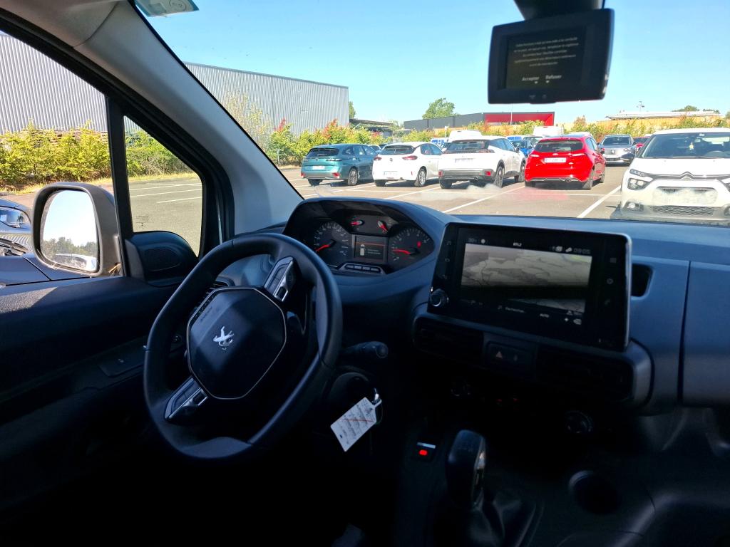 Peugeot PARTNER FOURGON STANDARD 650 KG BLUEHDI 100 S&S BVM5 ASPHALT 2020