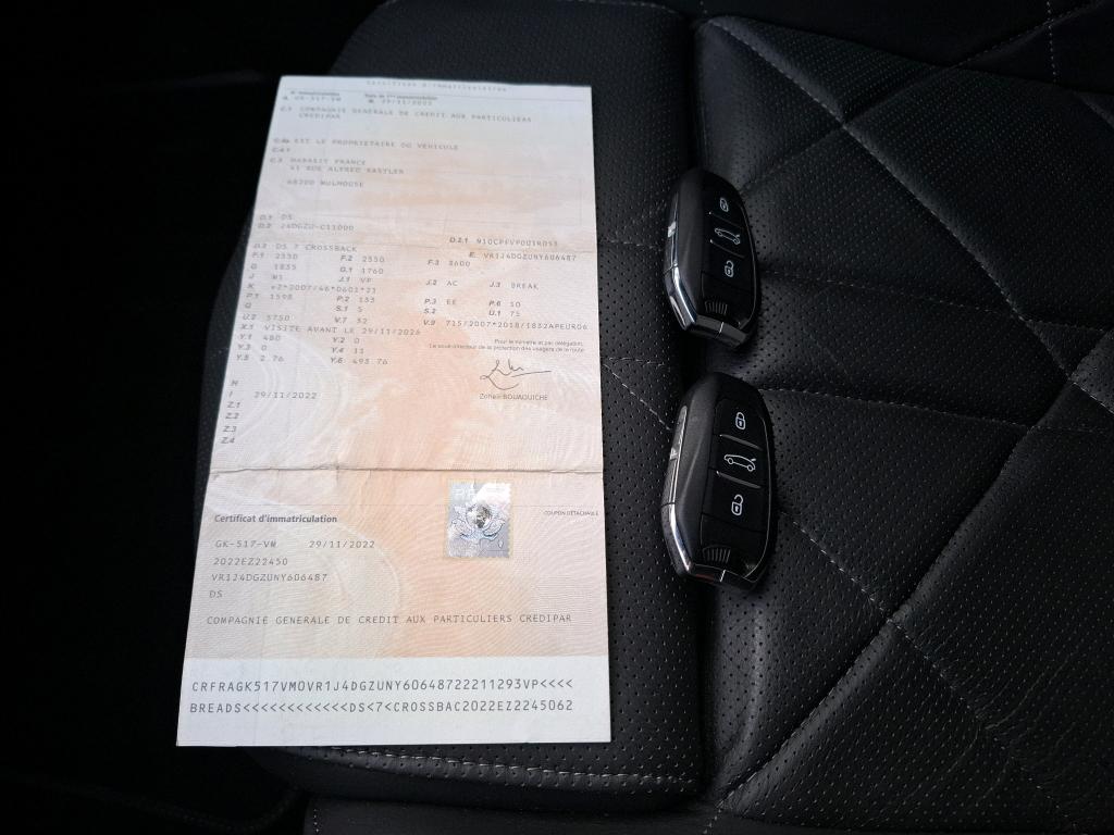 DS DS7 Crossback Hybride E-Tense 225 EAT8 Performance Line+ 2022