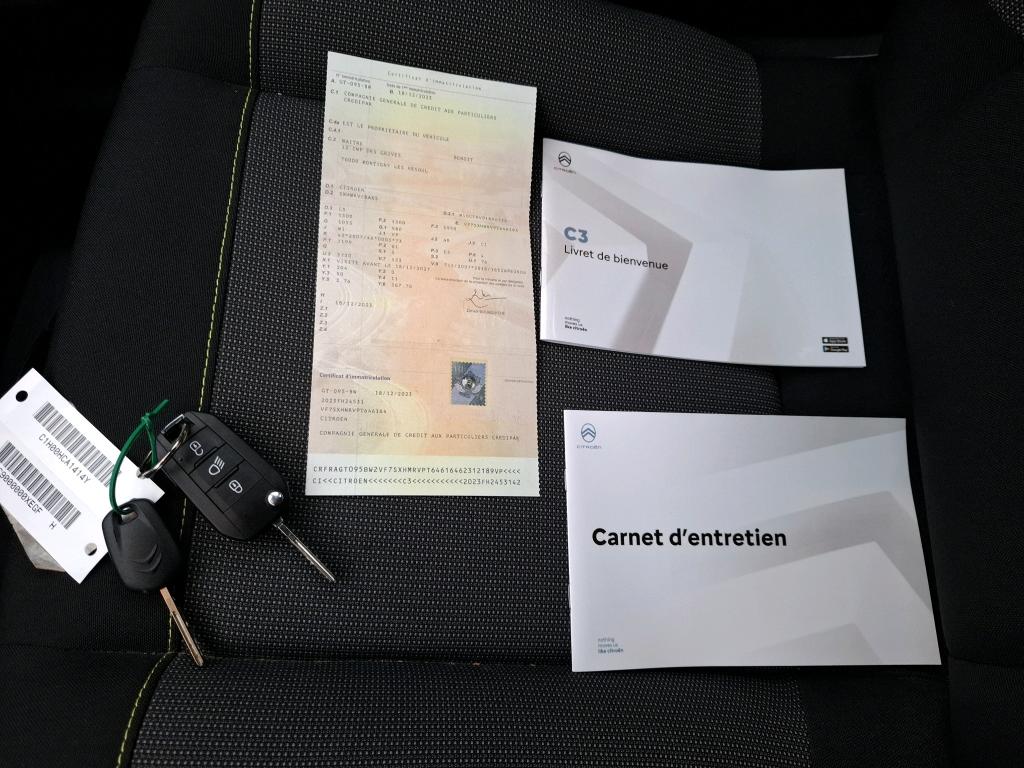 Citroen C3 PureTech 83 ch BVM5 You 2023