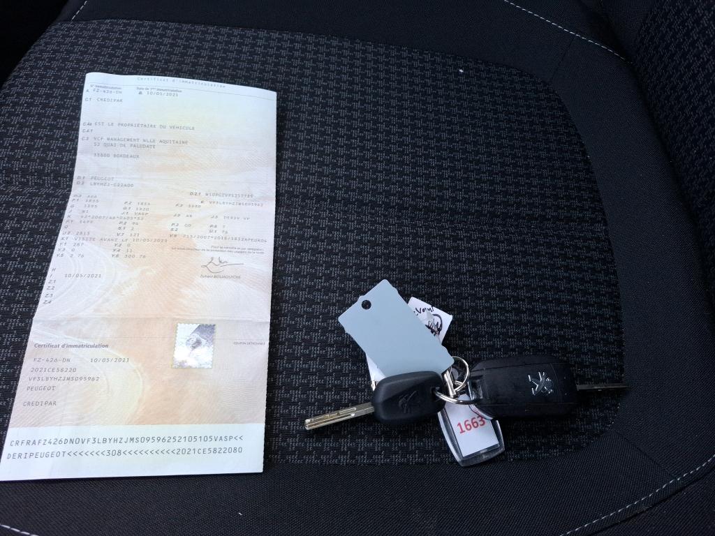 Peugeot 308 AFFAIRE BLUEHDI 130 S&S BVM6 PREMIUM PACK 2021