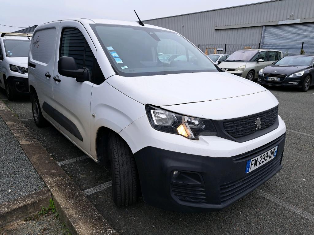 Peugeot PARTNER FOURGON STANDARD 650 KG BLUEHDI 100 S&S BVM5 ASPHALT 2019