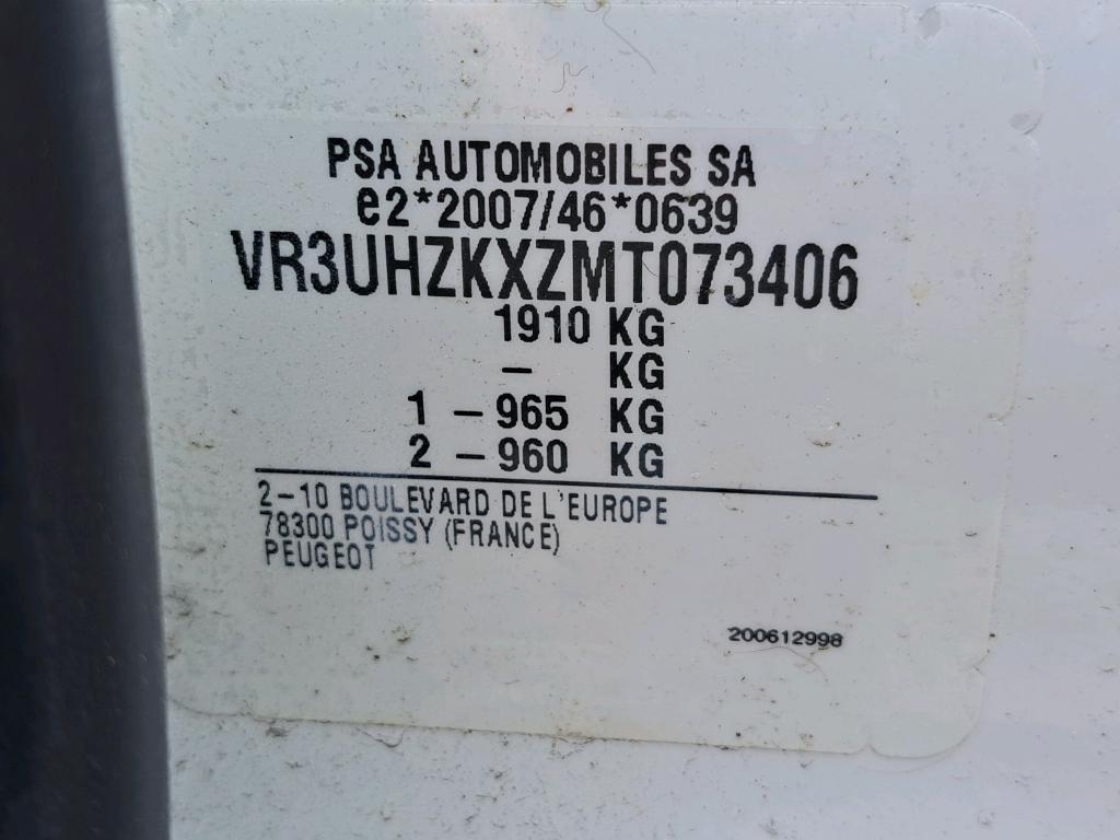 Peugeot 208 Electrique 50 kWh 136ch Active Business 2021