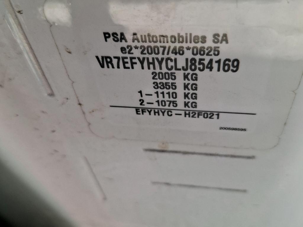 Citroen BERLINGO VAN M 650 BLUEHDI 100 S&S BVM5 CLUB 2020