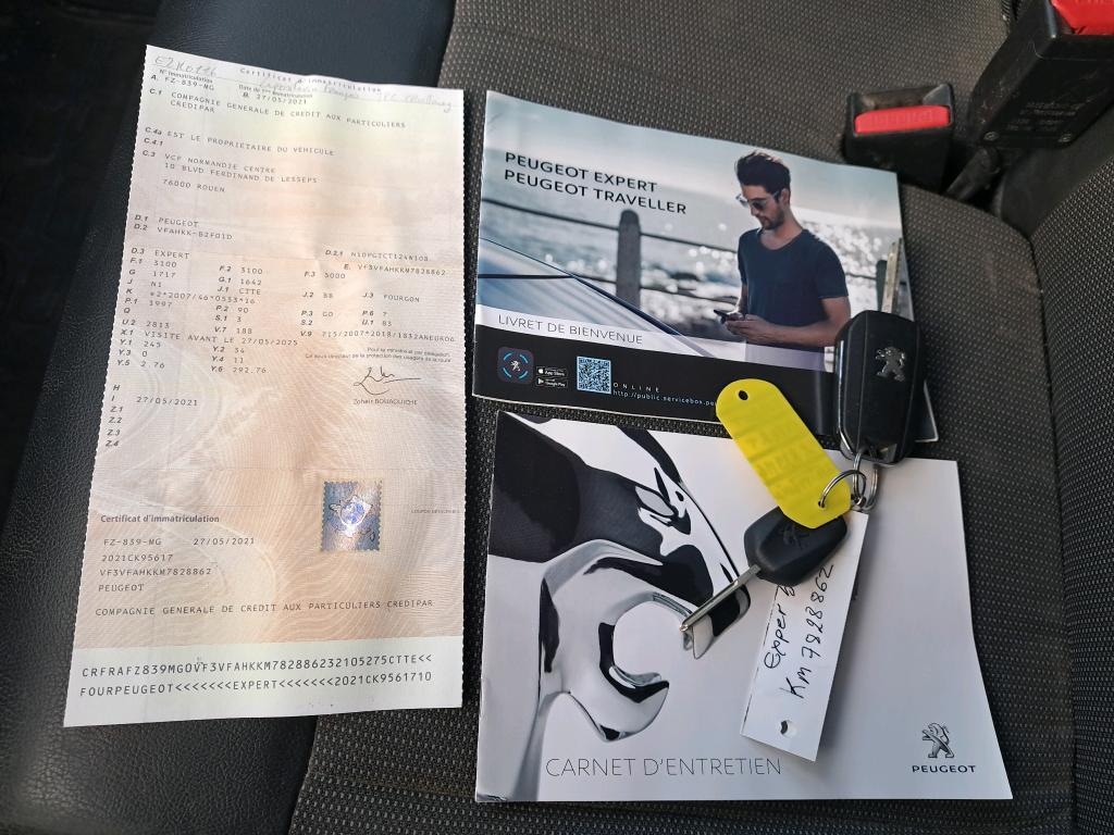Peugeot EXPERT FGN TOLE STANDARD 2.0  BLUEHDI 120 S&S BVM6 PREMIUM 2021
