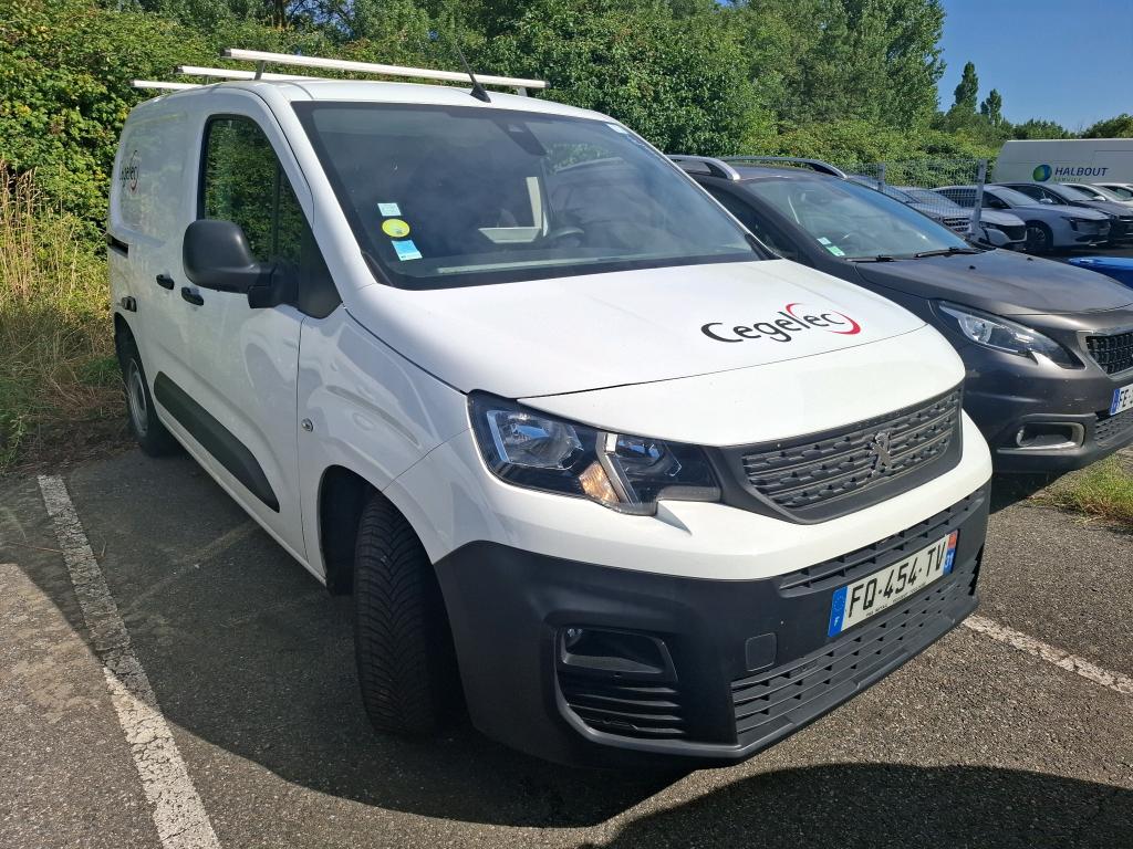 Peugeot PARTNER FOURGON STANDARD 650 KG BLUEHDI 100 S&S BVM5 ASPHALT 2020