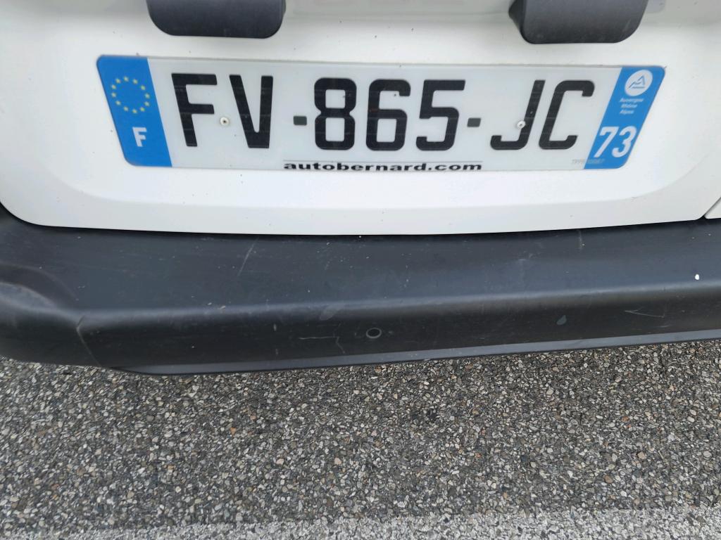 Peugeot PARTNER FOURGON STANDARD 650 KG PURETECH 110 S&S BVM6 PREMIUM 2020
