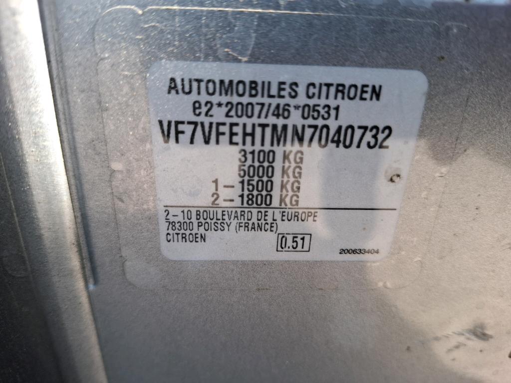 Citroen JUMPY FGN XL BLUEHDI 145 S&S BVM6 DRIVER 2022