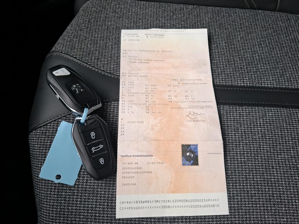 Peugeot 3008 BlueHDi 130ch S&S EAT8 Allure Business 2020