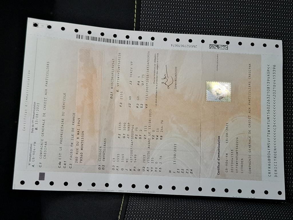 Citroen C3 SOCIETE BLUEHDI 100 S&S BVM6 FEEL NAV 2021