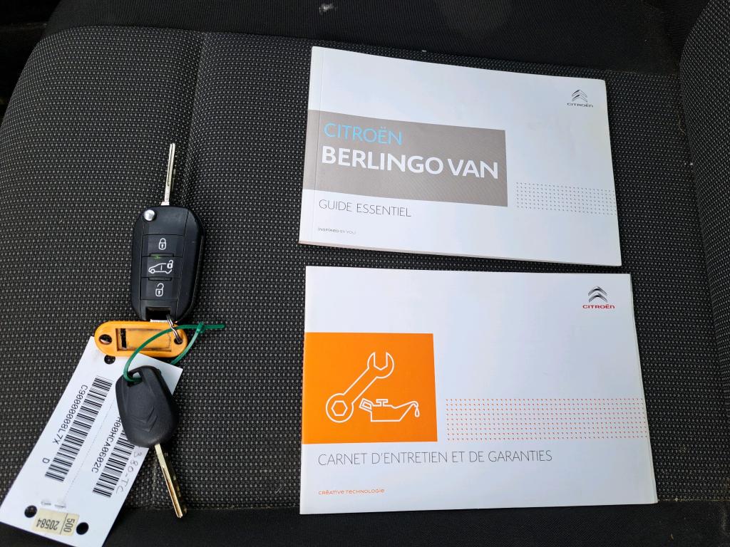 Citroen BERLINGO VAN M 650 BLUEHDI 100 S&S CLUB 2019