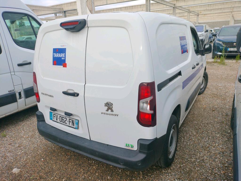 Peugeot PARTNER FOURGON STANDARD 650 KG BLUEHDI 100 S&S BVM5 ASPHALT 2020