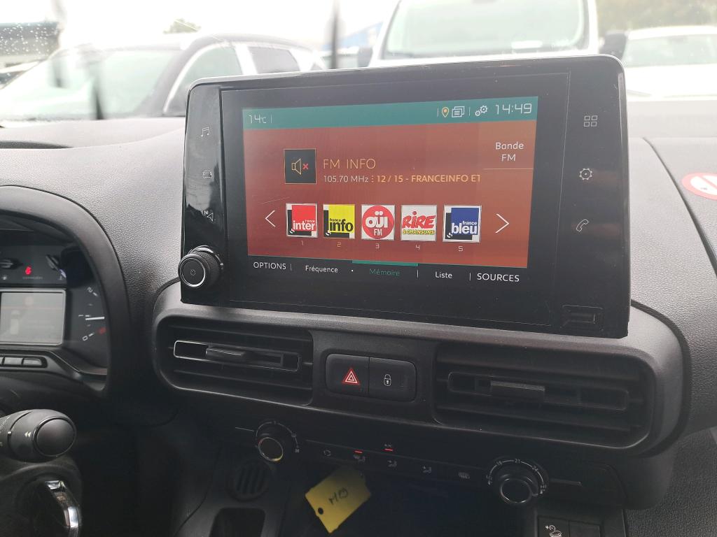 Citroen BERLINGO VAN M 650 BLUEHDI 100 S&S CLUB 2019