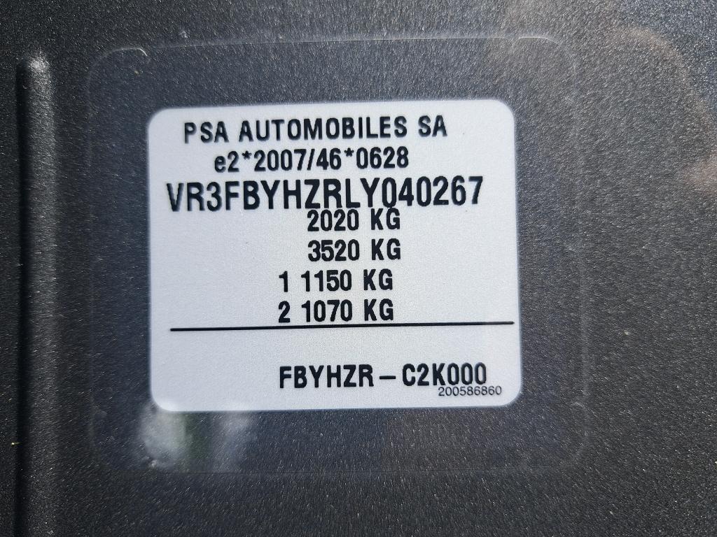 Peugeot 508 BlueHDi 130 ch S&S EAT8 Allure 2020
