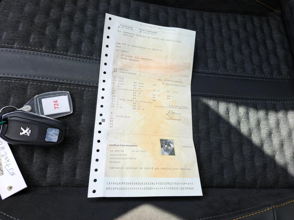 Peugeot 2008 Electrique 136 ch Roadtrip 2022