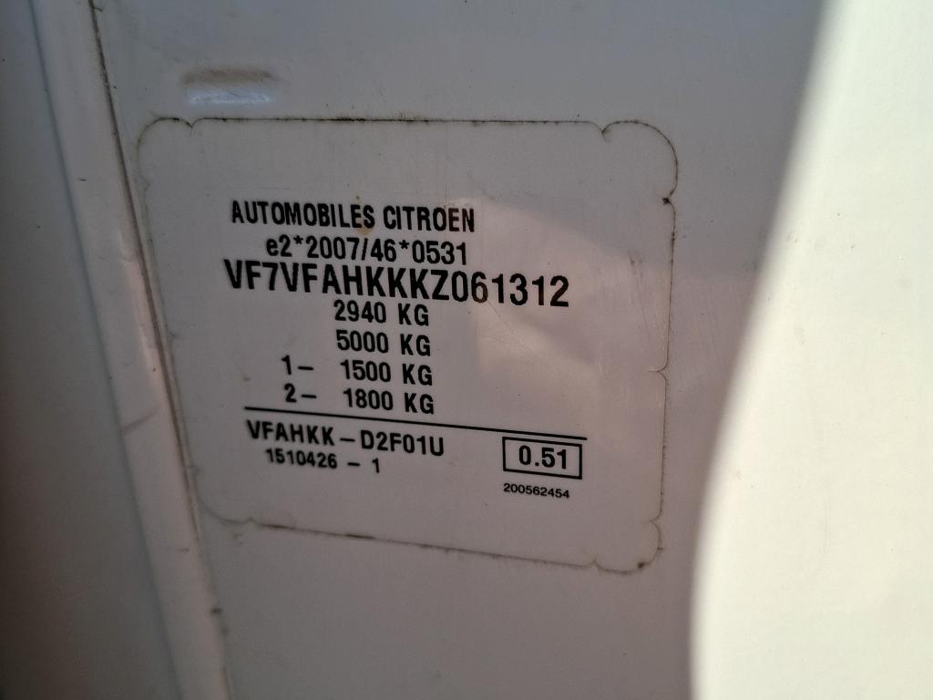 Citroen JUMPY CAB APPROFONDIE XL BLUEHDI 120 BVM6 CLUB 340 NM 2019