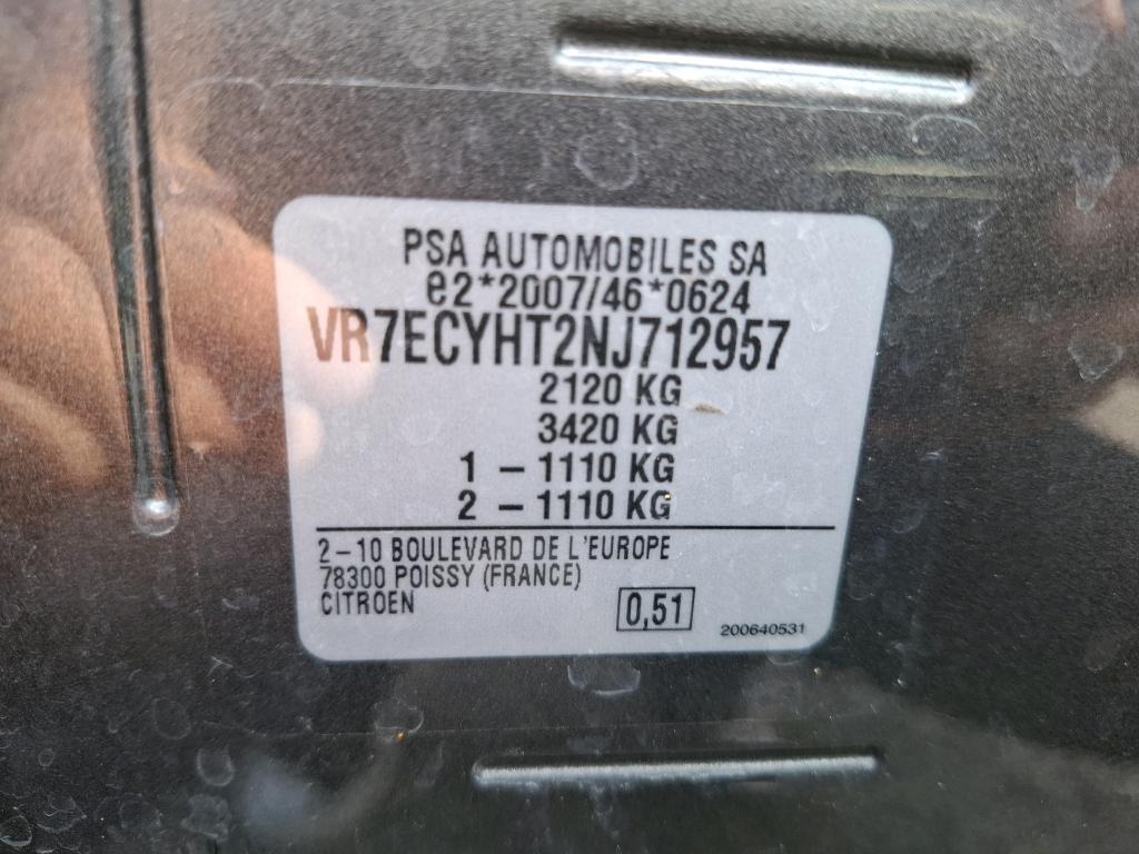 Citroen Berlingo Taille M BlueHDi 100 S&S BVM6 Feel 2022
