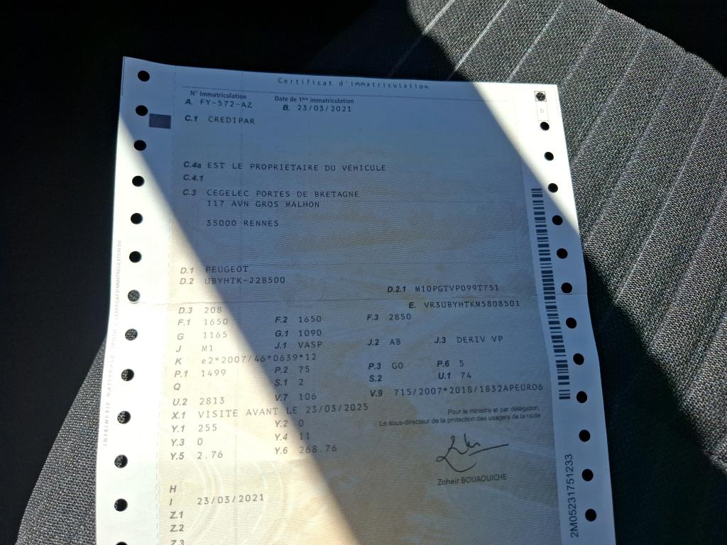 Peugeot 208 BLUEHDI 100 S&S BVM6 ACTIVE BUSINESS R 2021