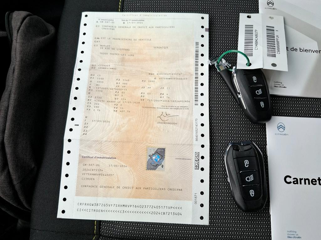 Citroen C3 PureTech 83 S&S BVM5 Shine 2024