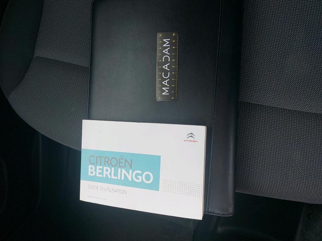 Citroen BERLINGO VAN M 650 BLUEHDI 100 S&S BVM5 CLUB 2019