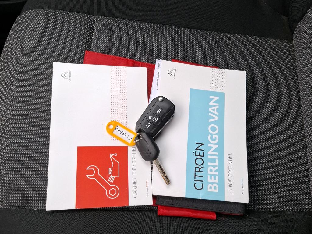 Citroen BERLINGO VAN M 650 BLUEHDI 100 S&S BVM5 CLUB 2019