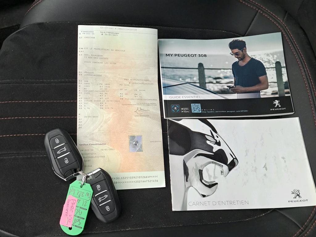 Peugeot 308 SW BlueHDi 130ch S&S EAT8 GT Pack 2021