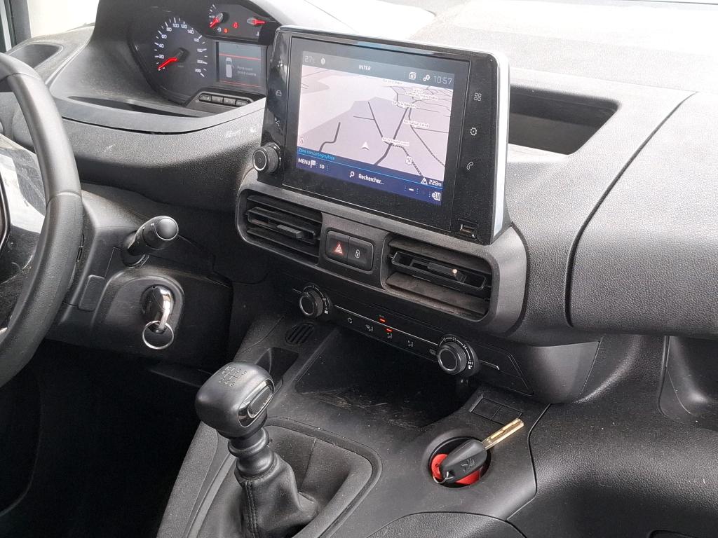 Peugeot PARTNER FOURGON STANDARD 650 KG BLUEHDI 100 S&S BVM6 ASPHALT 2022