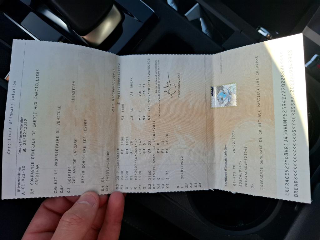 DS DS 7 CROSSBACK / DS 7 