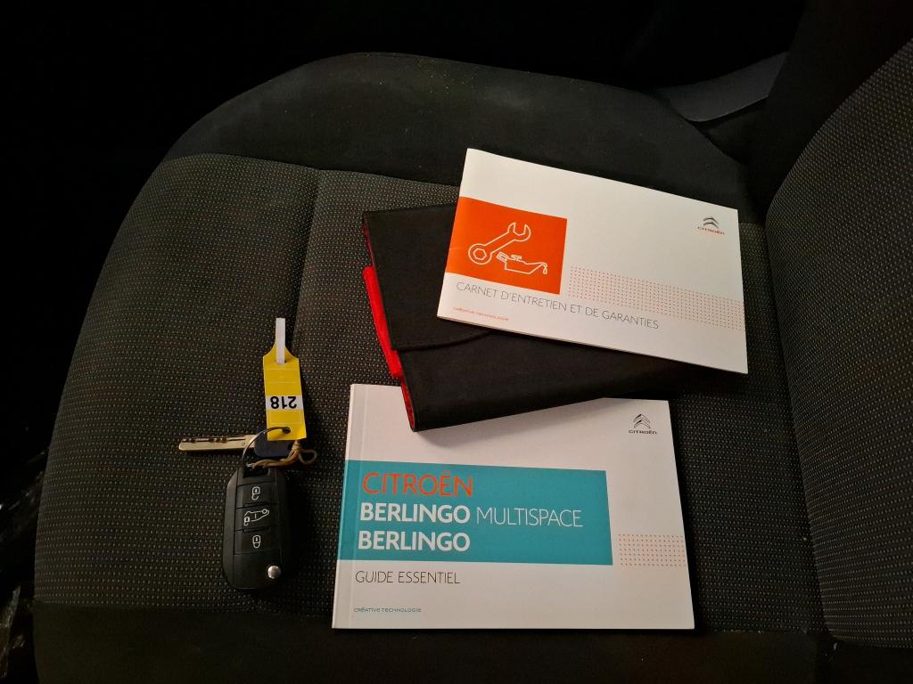 Citroen BERLINGO VAN M 1000 BLUEHDI 130 S&S BVM6 DRIVER 2019