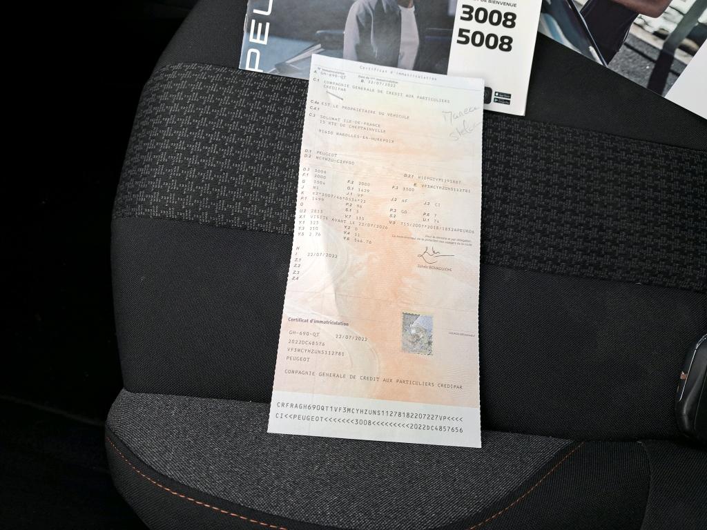 Peugeot 3008 BlueHDi 130ch S&S EAT8 Active Pack 2022