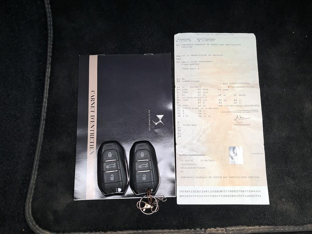 DS DS7 Crossback Hybride E-Tense 300 EAT8 4x4 Rivoli 2021