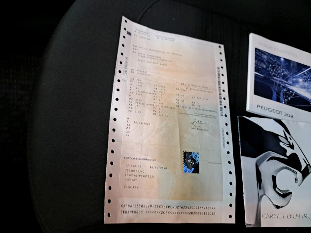 Peugeot 208 AFFAIRE BLUEHDI 100 S&S BVM5 PREMIUM PACK 2020