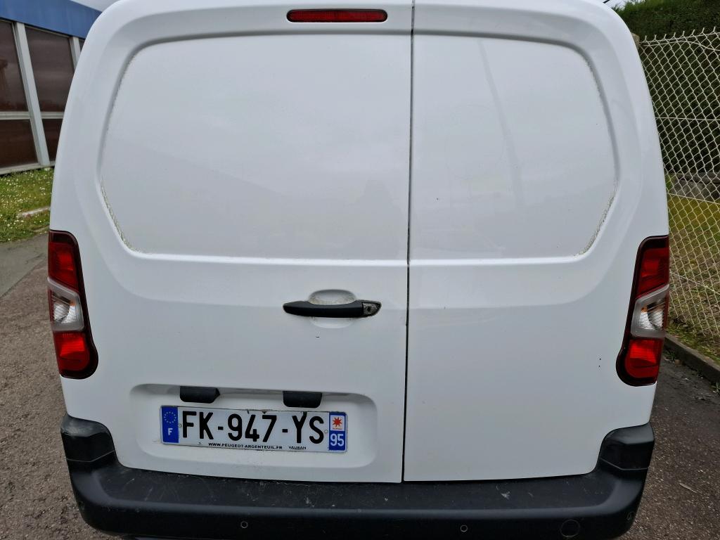Peugeot PARTNER FOURGON STANDARD 650 KG BLUEHDI 75 BVM5 PREMIUM 2019