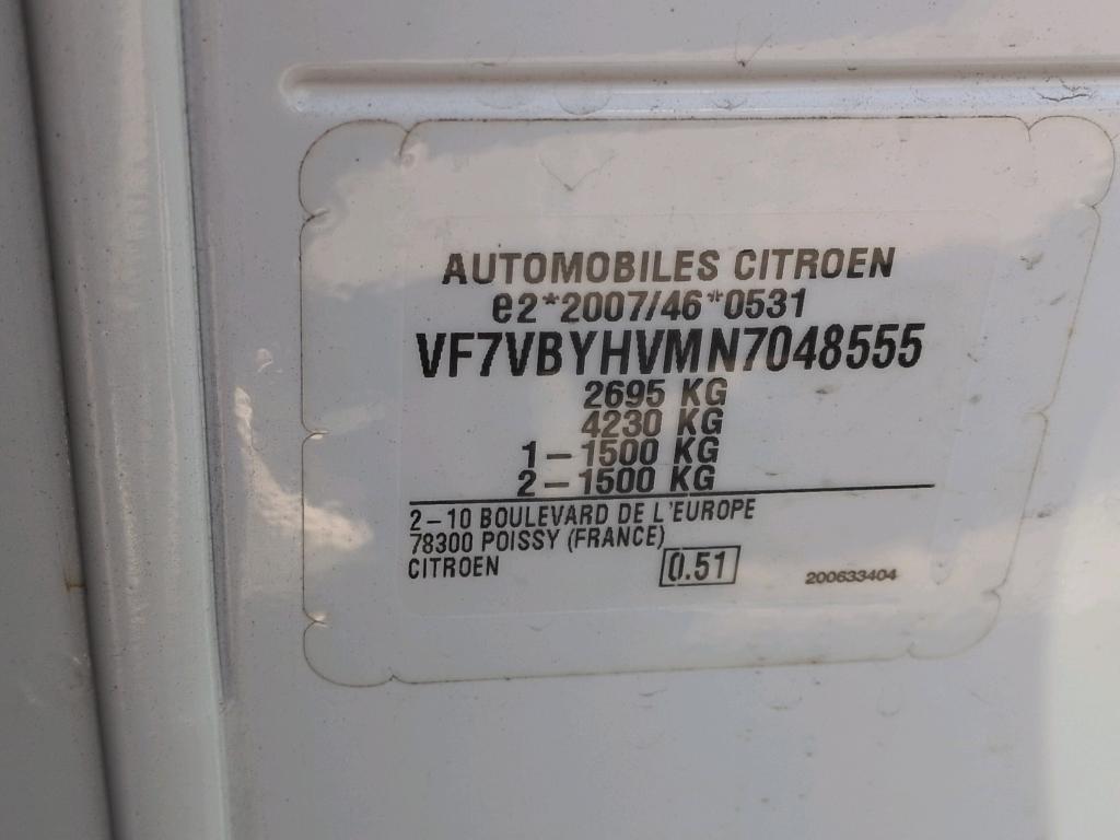 Citroen JUMPY FGN M BLUEHDI 120 S&S BVM6 CLUB 2022