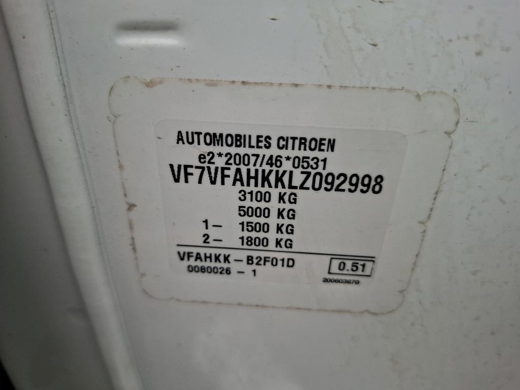 Citroen JUMPY FGN M BLUEHDI 120 S&S BVM6 CLUB 340 NM 2021