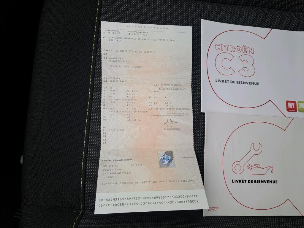 Citroen C3 PureTech 83 ch BVM5 You 2023