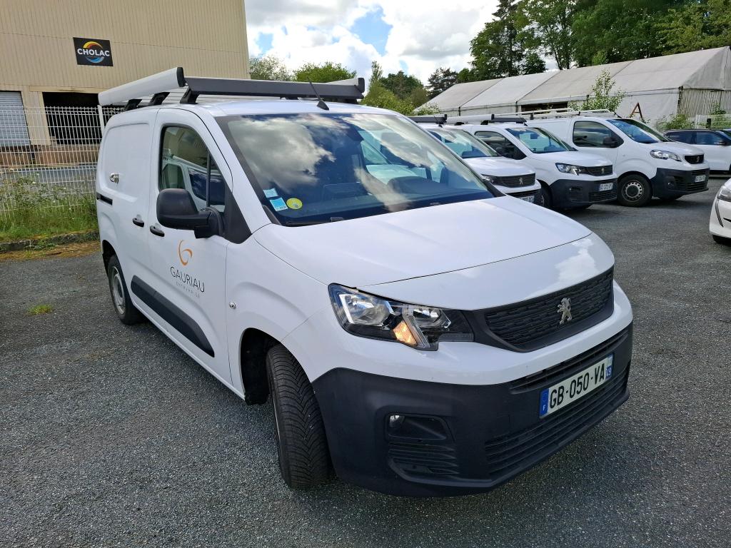 Peugeot PARTNER FOURGON STANDARD 650 KG BLUEHDI 100 S&S BVM5 ASPHALT 2021