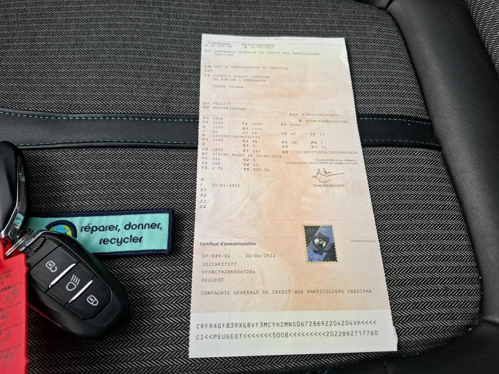 Peugeot 5008 BlueHDi 130ch S&S BVM6 Allure Pack 2022