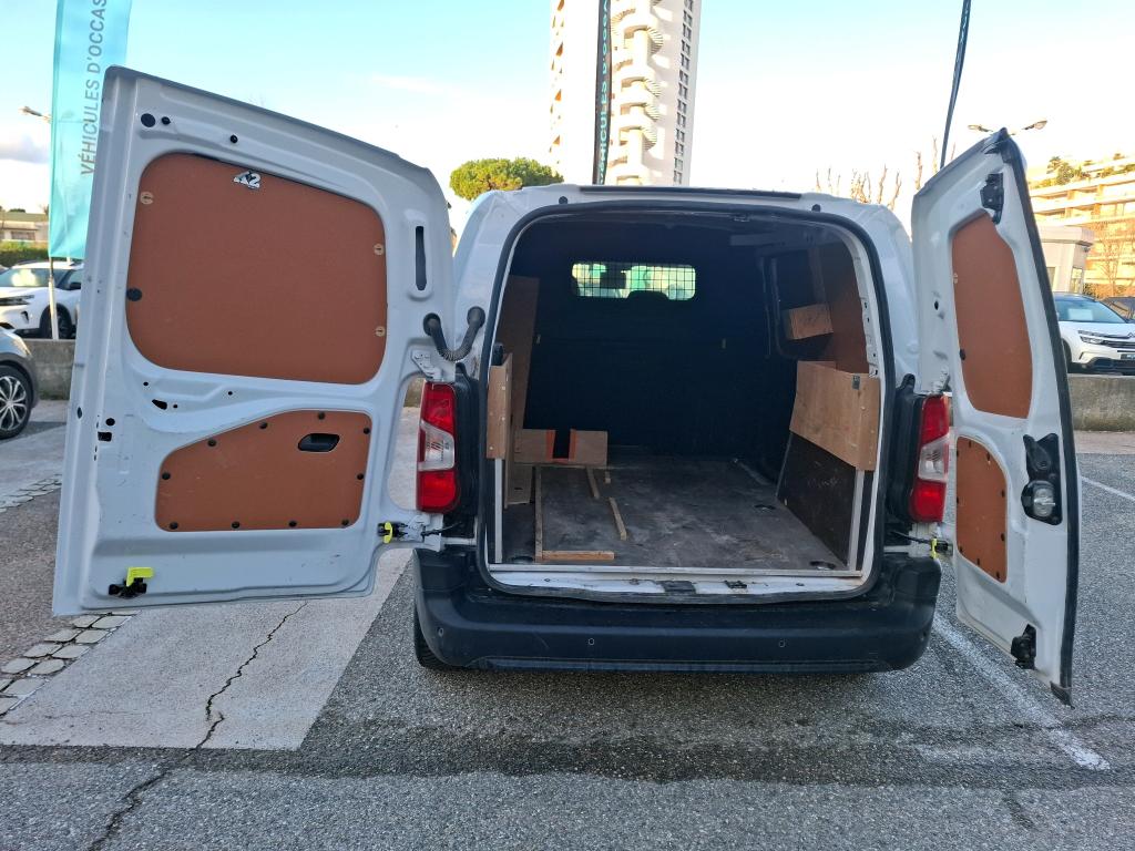 Peugeot PARTNER FOURGON STANDARD 650 KG BLUEHDI 100 S&S BVM6 ASPHALT 2022