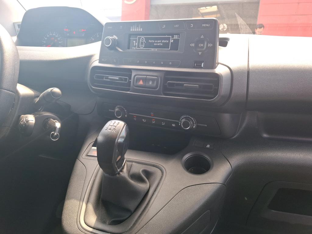 Peugeot PARTNER FOURGON STANDARD 650 KG BLUEHDI 100 S&S BVM5 PREMIUM 2021