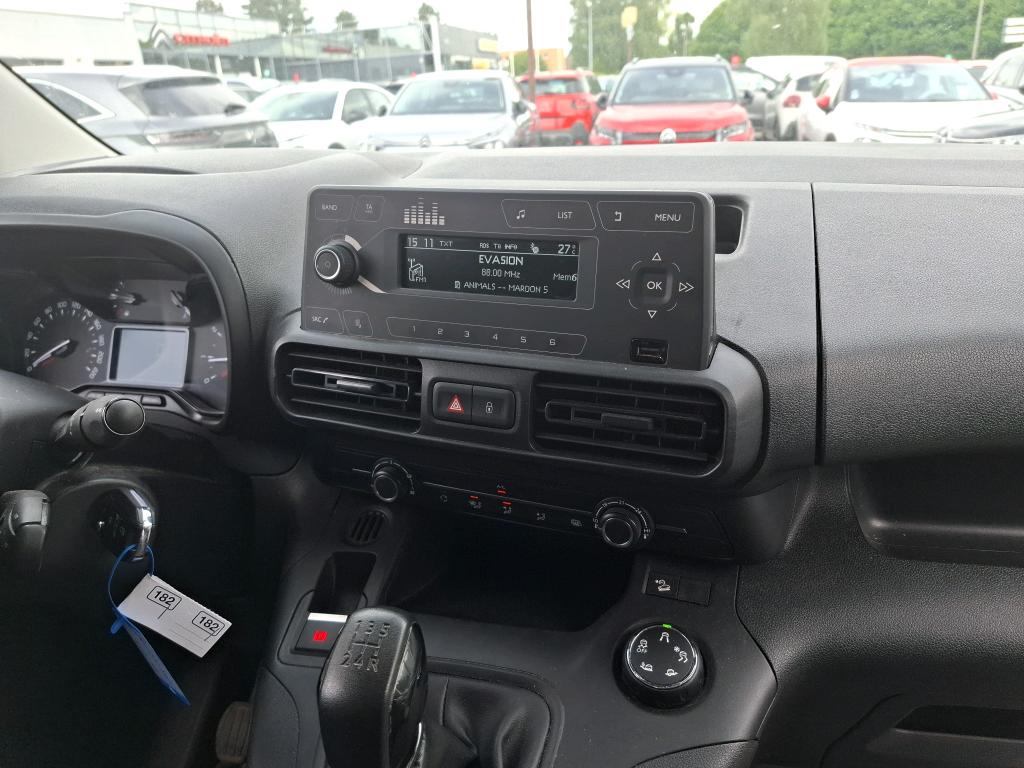 Citroen BERLINGO VAN M 650 BLUEHDI 100 S&S BVM5 CLUB 2020