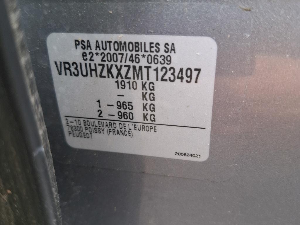 Peugeot 208 Electrique 50 kWh 136ch Style 2022