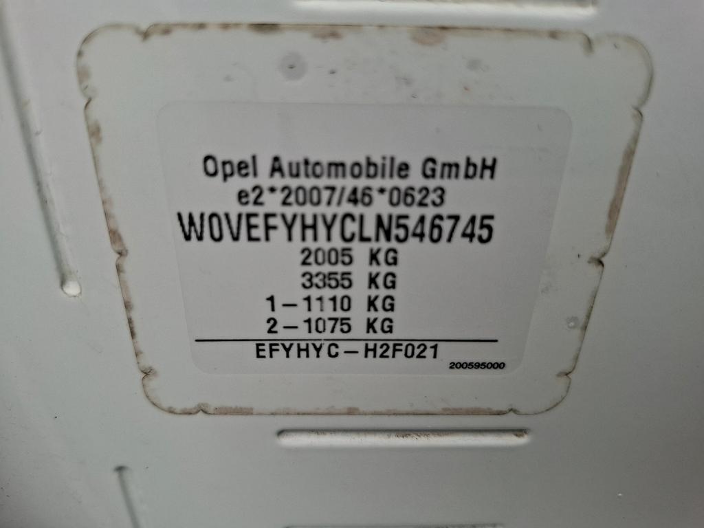 Opel COMBO CARGO 1.5 100 CH S/S L1H1 BVM5 STANDARD PACK CLIM 2021