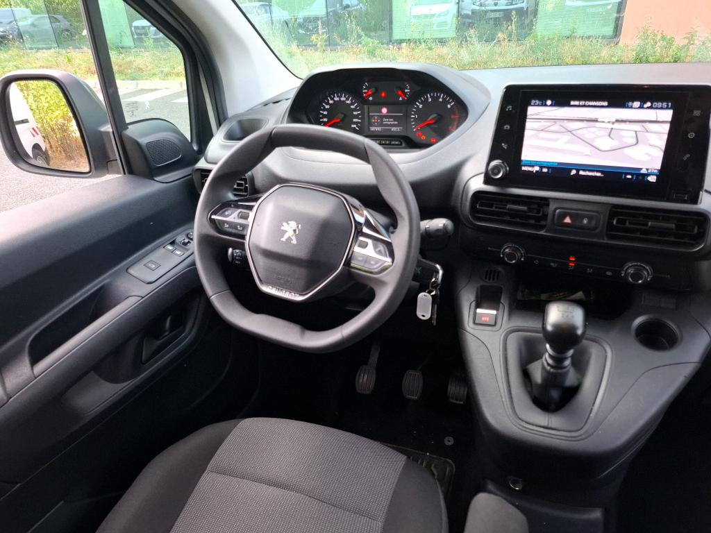 Peugeot PARTNER FOURGON LONG 950 KG BLUEHDI 100 S&S BVM6 ASPHALT 2022