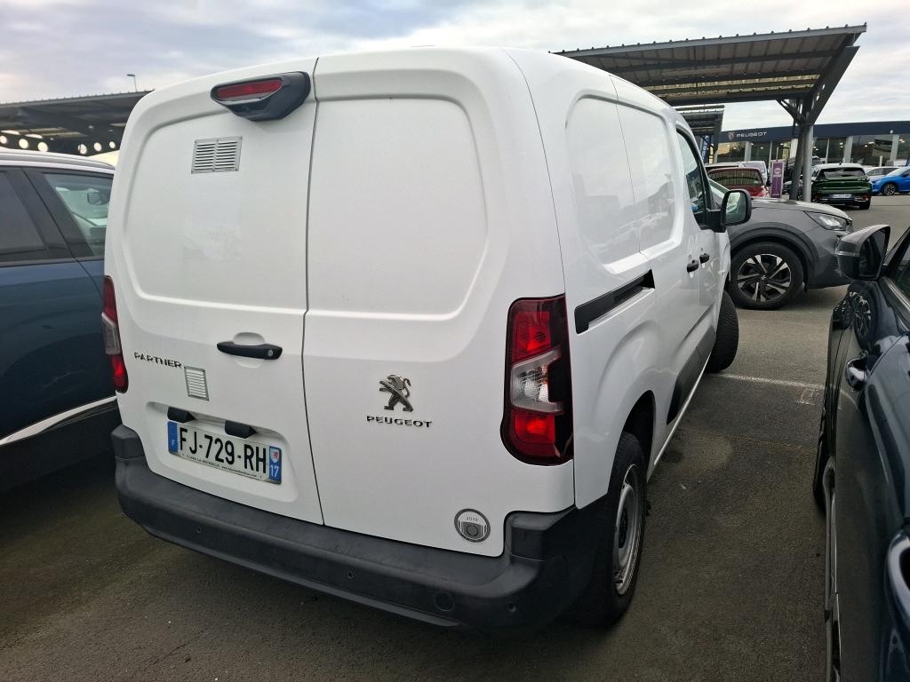 Peugeot PARTNER FOURGON STANDARD 650 KG BLUEHDI 100 S&S BVM5 ASPHALT 2019