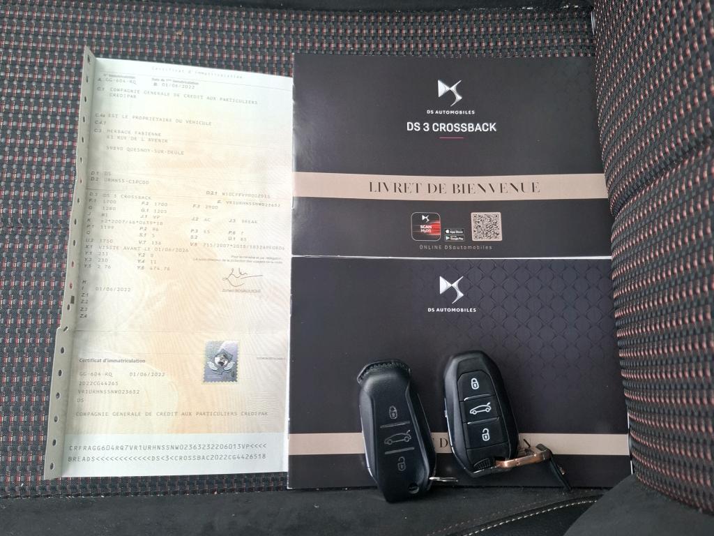 DS DS3 Crossback PureTech 130 EAT8 Performance Line 2022