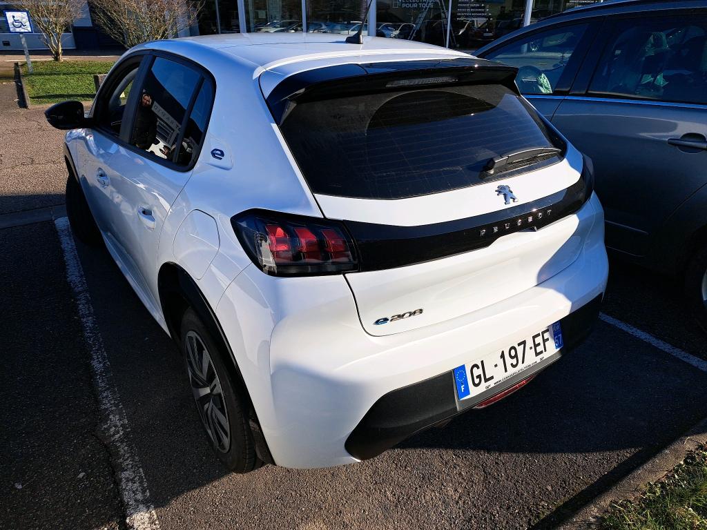 Peugeot 208 Electrique 50 kWh 136ch Active 2022