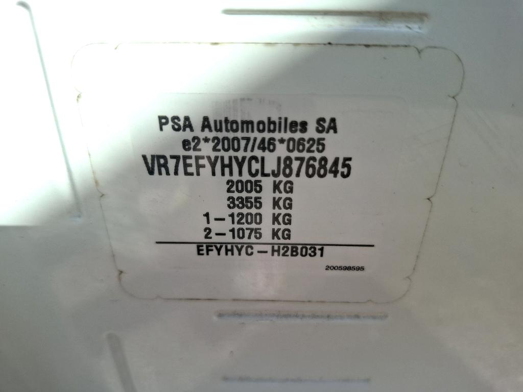 Citroen BERLINGO VAN M 650 BLUEHDI 100 S&S BVM5 CLUB 2020