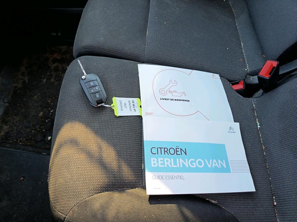 Citroen BERLINGO VAN M 650 BLUEHDI 100 S&S BVM5 CLUB 2020