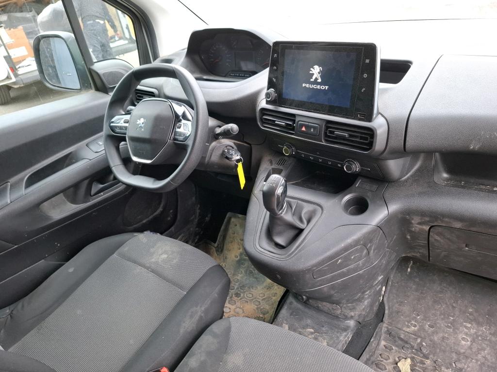 Peugeot PARTNER FOURGON STANDARD 650 KG BLUEHDI 100 S&S BVM5 ASPHALT 2021