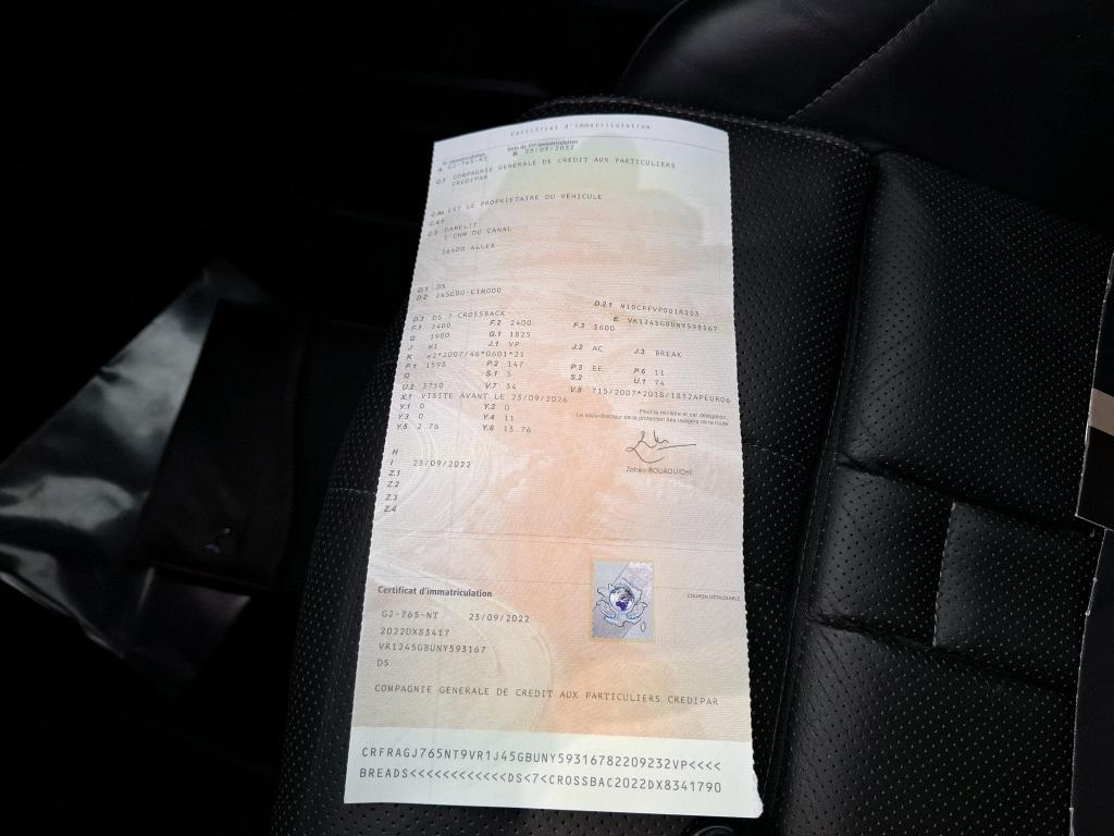 DS DS7 Crossback Hybride E-Tense 300 EAT8 4x4 Louvre 2022